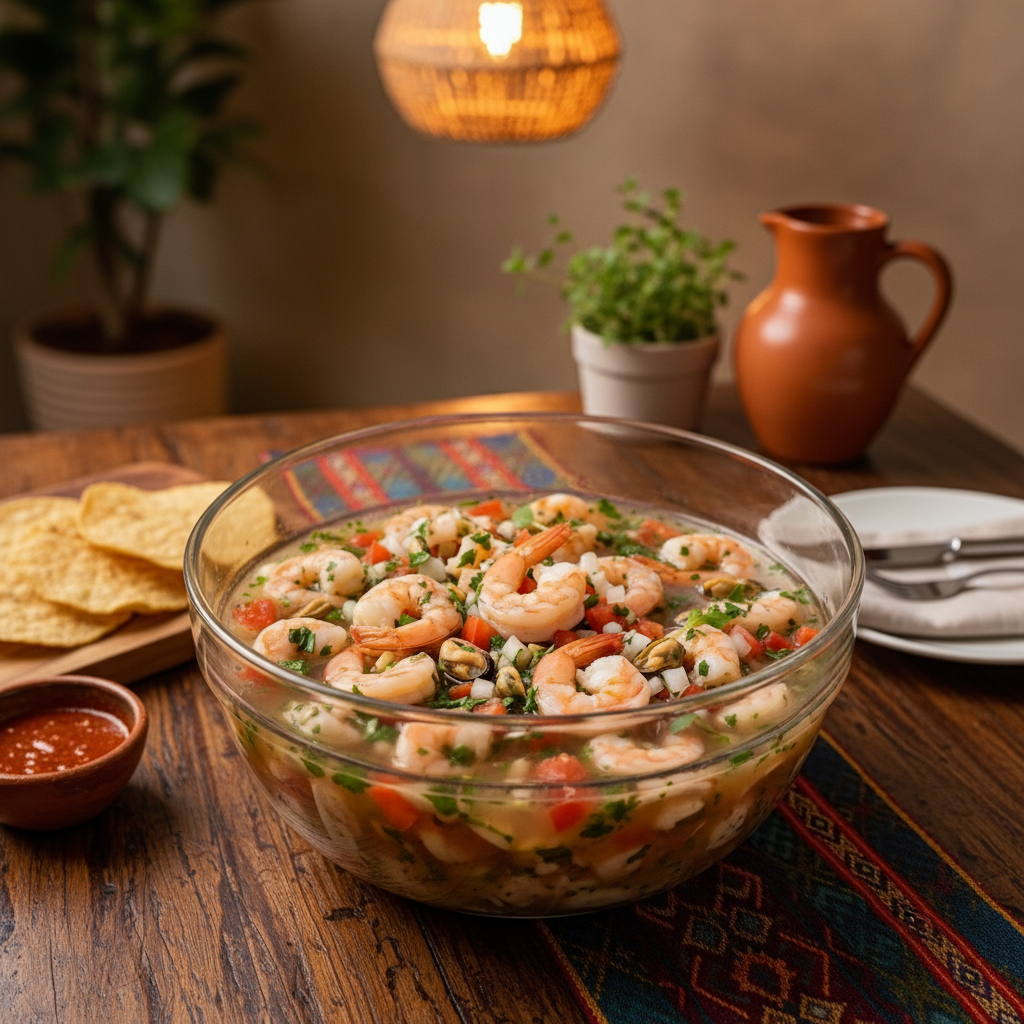 CEVICHES DE CAMARÓN
